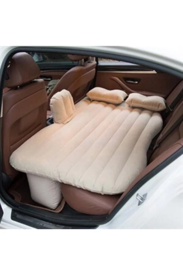 AsonicAs-a27 Elektrikli Çakmak Pompa+yastık Tamir Seti+çanta Hediyeli Araç Içi Şişme Yatak - 36193