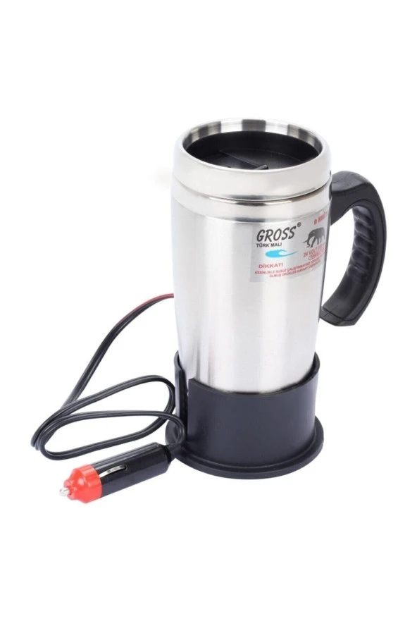 Gross12v Termoslu Araç Su Isıtıcı Kettle 12v Çay Kahve Oto Ketıl Fma00312