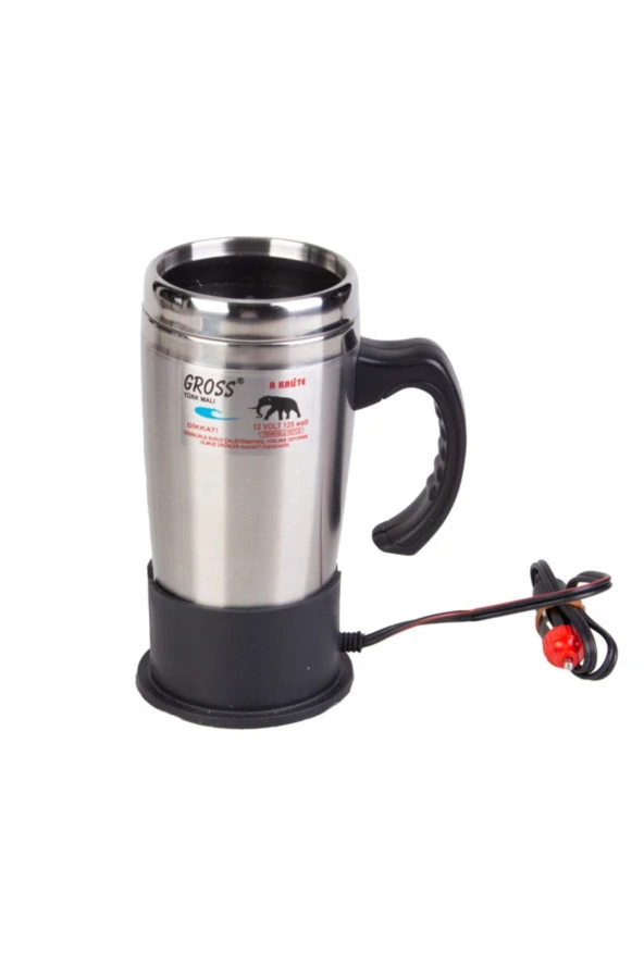 Yeni KonseptGross Çakmaklık Su Isıtıcı Araç Kettle 12v Png-0051