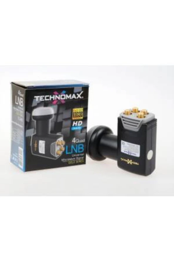 Technomax4 Girişli 4lü Full Hd Lnb