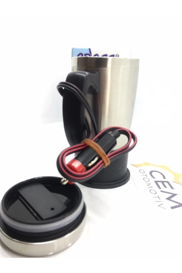 Gross12v Termoslu Araç Su Isıtıcı Kettle 12v Çay Kahve Oto Ketıl Fma00312 - 5