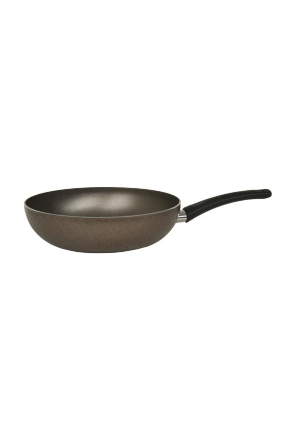 Kuvars Granit Wok Tava 28 Cm