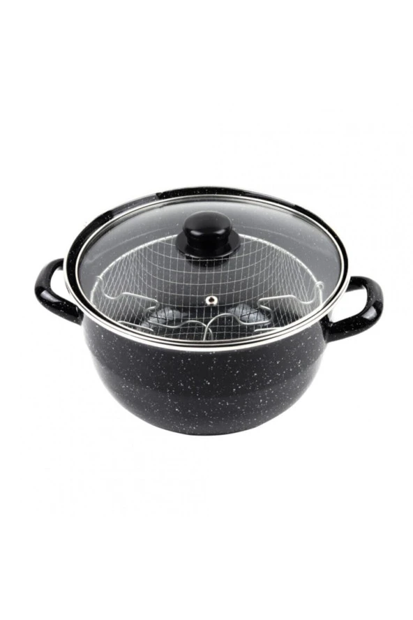 ALEV24cm Emaye Kızartma Tenceresi - 2