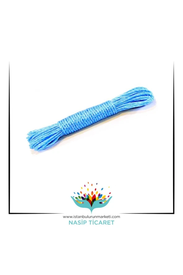 TemsanNaylon Çamaşır Ipi 20 Mt 3 Adet