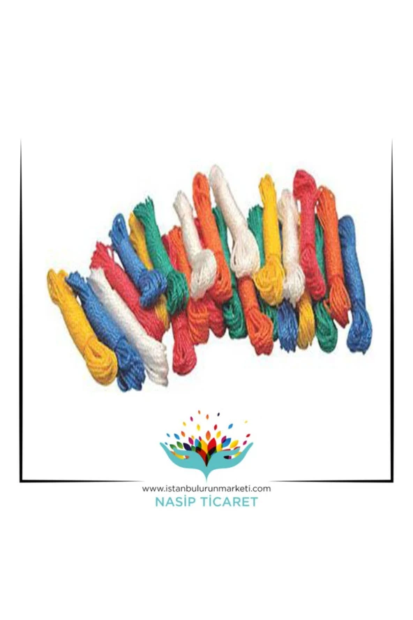 TemsanNaylon Çamaşır Ipi 20 Mt 3 Adet - 2