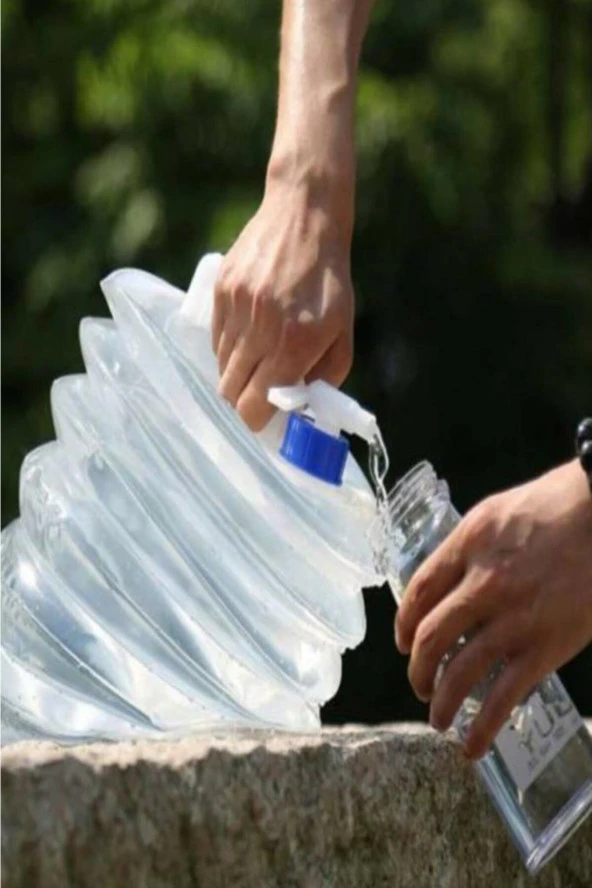 TitizKatlanabilir 10 Lt Akordion Bidon Damacana Tp-645 - 4