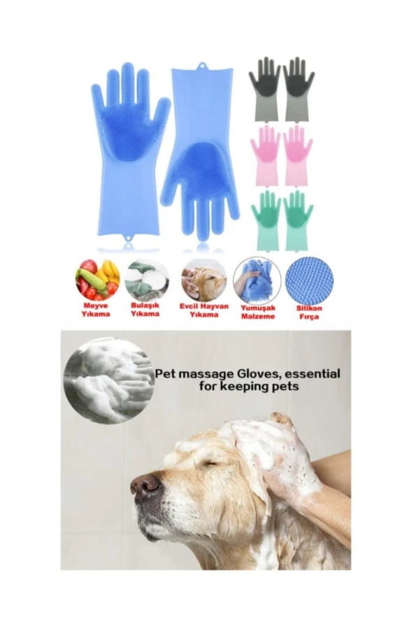 PenguenPng-1501 Sihirli Silikon Bulaşık Eldiveni - 2