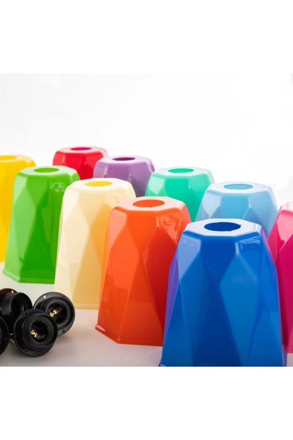 AĞAÇ SÜSLEME FENERİ BAKLAVA DESEN PARLAK MODEL - 2