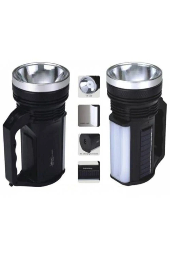 SİLVER TOSSSilvertoss El Feneri Şarjlı Led 1w 16led Güneş Enerjili Solar - 2