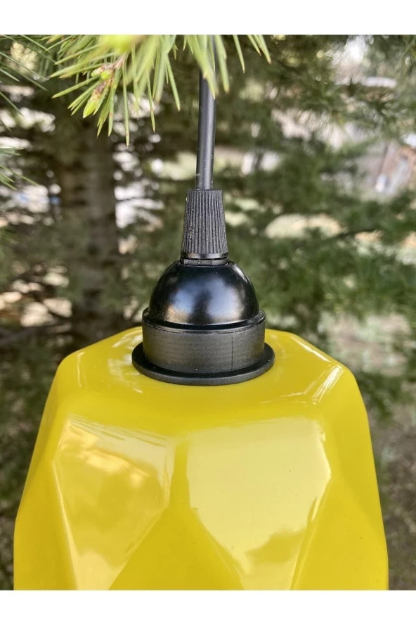 Ağaç Feneri 10 Adet Rengarenk Bahçe Aydınlatma Dekoru Su Geçirmez Alaçatı Lamba Bahçe Işıkları - 4