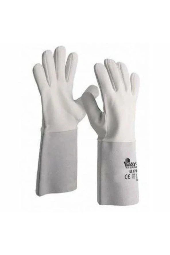 BaytecBay-tec Deri Eldiven Beyaz No:10