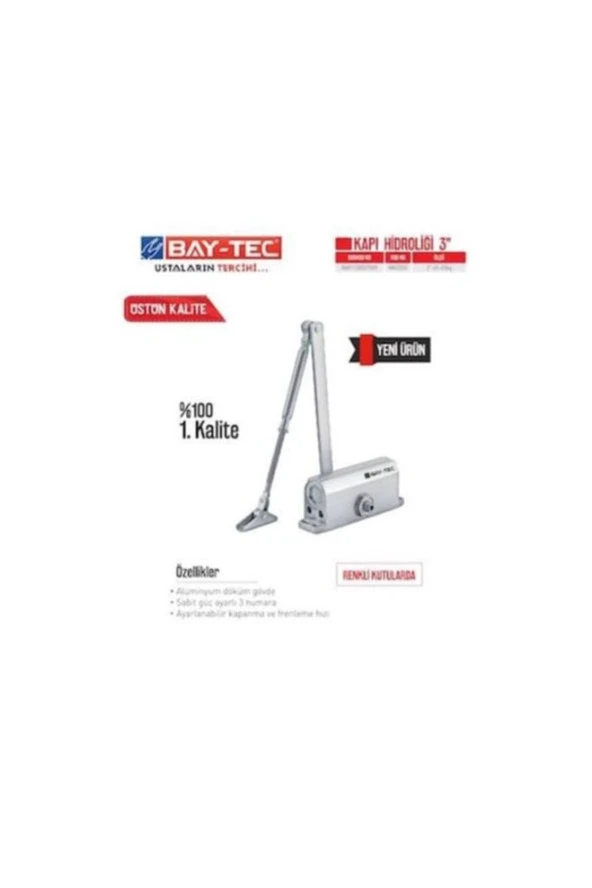 bay teccBaytec Mk2320 Kapı Hidroliği 3'' 45-65kg