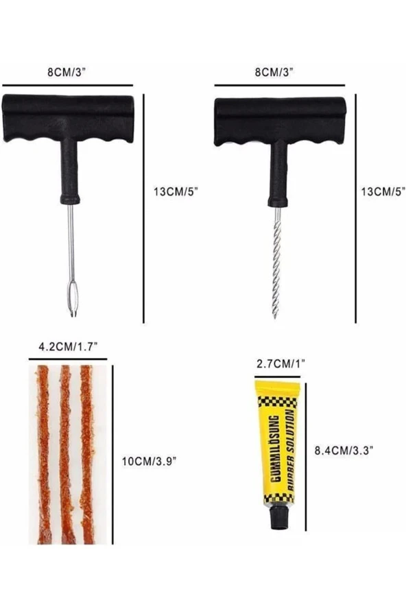 PAMİRAVMLastik Tamir Fitil Kiti pmr224 - 2