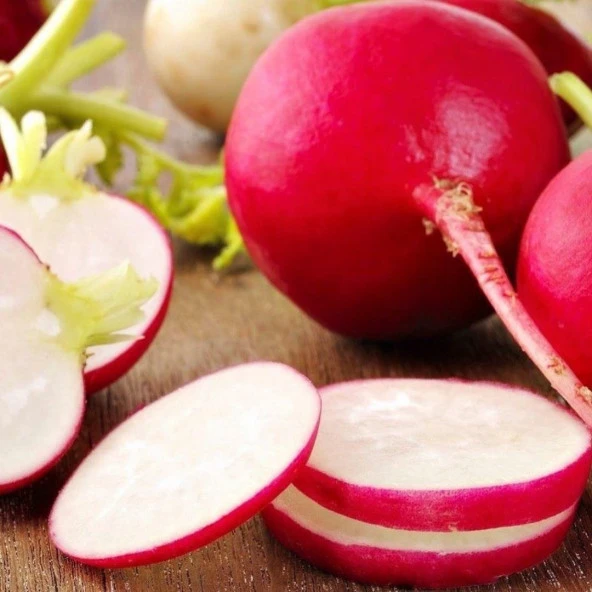 Doğal Big Red Turp Tohumu (25 tohum) - 2