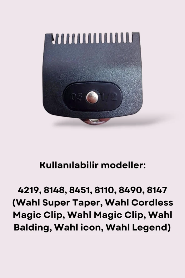 Wahl Makine Tarağı 0,5 Numara 1/2 (1,5 mm) - 2