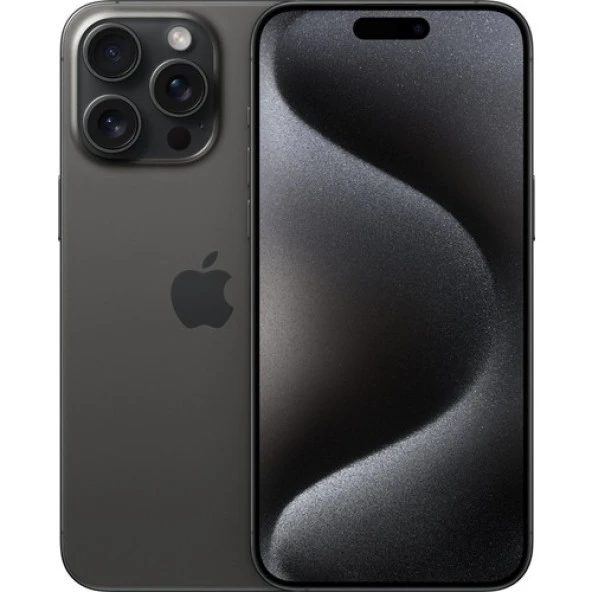 Apple iPhone 15 Pro Max 512 GB Siyah Titanyum Cep Telefonu (Apple Türkiye Garantili)