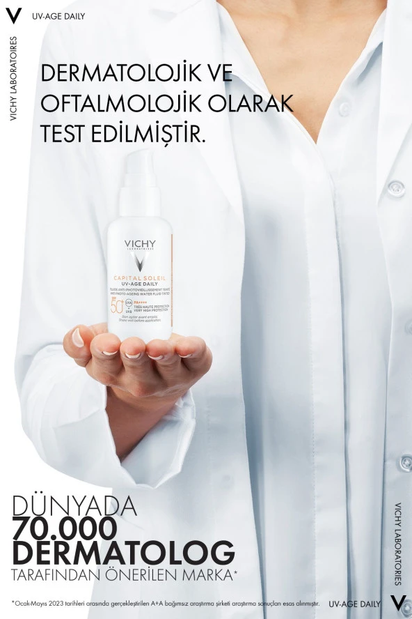 Vichy Capital Soleil Foto Yaşlanma Karşıtı Hafif Dokulu Renkli Güneş Koruyucu 40 ml Spf 50 - Resim 2