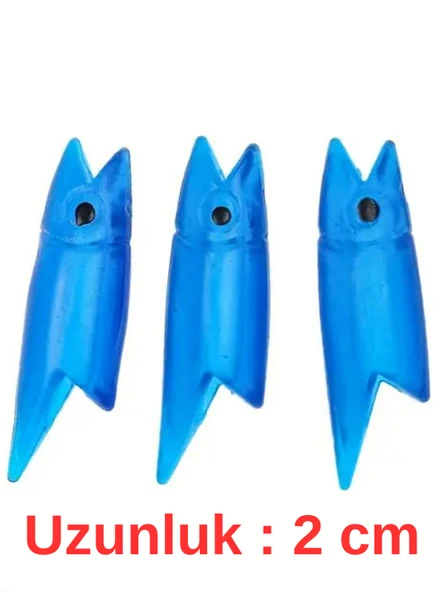 Eagenset Silikon Balık Kafası Yapay Yem Olta Takımı, Çapari, Jig, Yapım Malzemesi 2 cm 5 Adet - 12