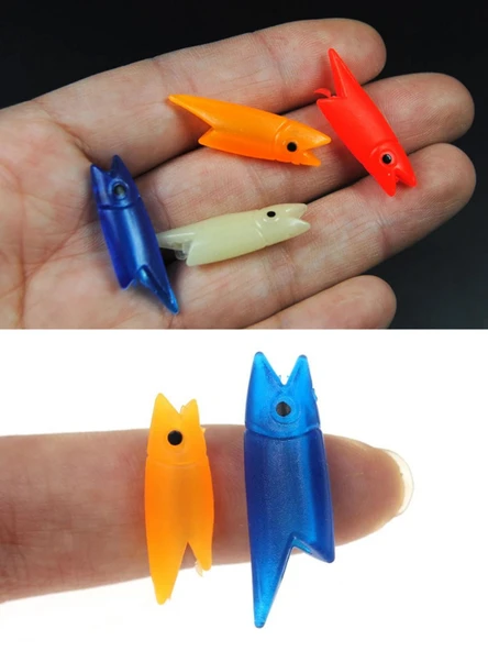 Eagenset Silikon Balık Kafası Yapay Yem Olta Takımı, Çapari, Jig, Yapım Malzemesi 2 cm 5 Adet - 9