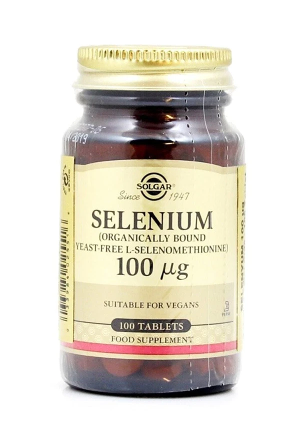 Solgar Selenium 100 mg 100 Tablet ürün görseli