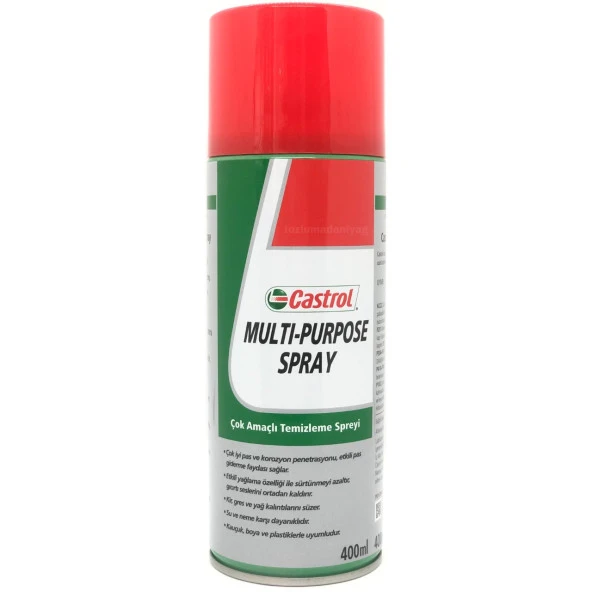 Castrol Çok Amaçlı Temizleme Spreyi 400 Ml.