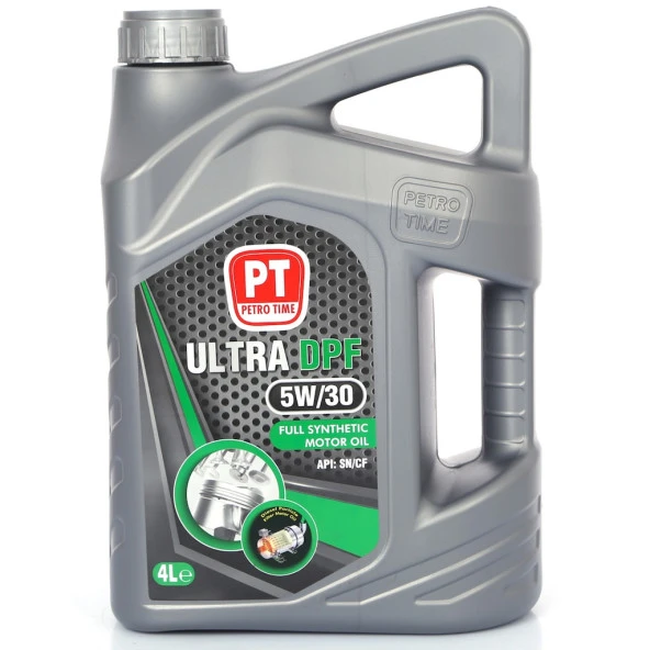 Petro Time Ultra DPF 5W- 30 Sentetik Motor Yağı 4 L