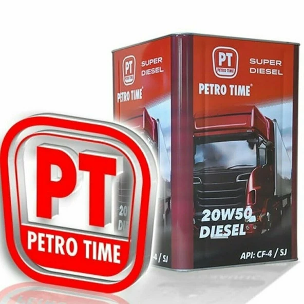 Petro Time Turbo 20W-50 Motor Yağı 16 L