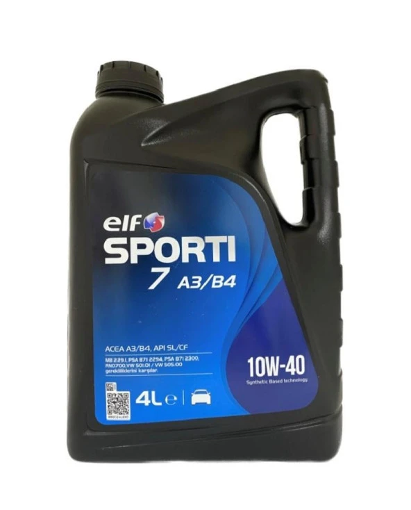 Elf Sporti Txı 10W-40 Motor Yağı 4 L ürün görseli