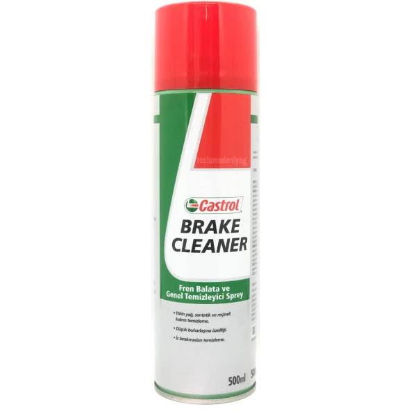 Castrol Fren Balata ve Genel Temizleme Spreyi 500 Ml. 6 ADET