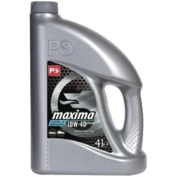 Petrol Ofisi Maxima Plus 10W-40 Motor Yağı 4 L