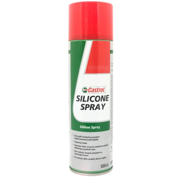 Castrol Silikon Sprey 500 Ml.