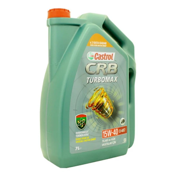 Castrol Crb Turbomax 15W-40 CI-4/E7 Motor Yağı 7 L - Resim 3