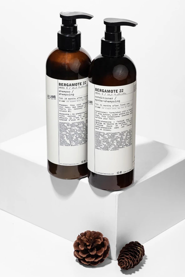 Le Labo Bergamote 22 Shampoo 480 ml + Conditioner 480 ml