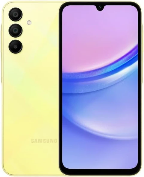 Samsung Galaxy A15 128 GB 4 GB Ram Sarı
