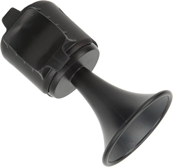 Forte Gt 2121 Yüksek Sesli Elektronik 120 Db Su Gerçirmez Pilli Bisiklet Kornası Siyah - Resim 5