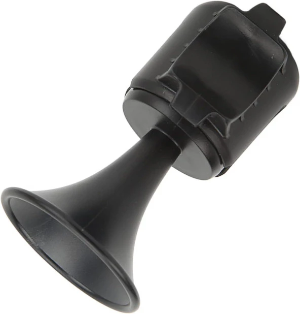 Forte Gt 2121 Yüksek Sesli Elektronik 120 Db Su Gerçirmez Pilli Bisiklet Kornası Siyah - Resim 6