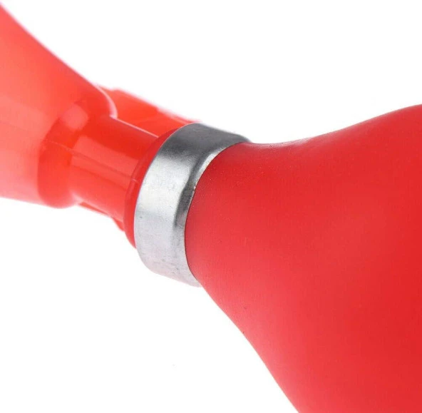 Xbyc 3010 Vak Vak Korna Trampet Havalı Çocuk Bisikleti Kornası Kırmızı - Resim 3