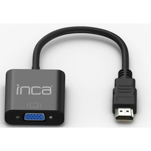 Inca HDMI To VGA + Aux Çevirici