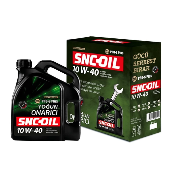 ICON GROUP - SNC-OIL Pro-S Plus Yoğun Onarıcı 10W-40 Motor Yağı 5 LT