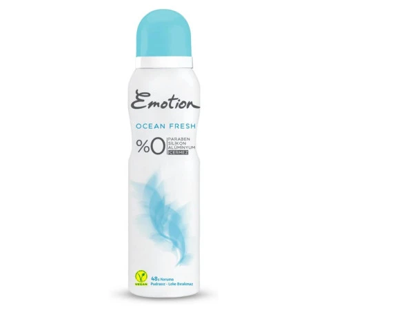 Emotion Ocean Fresh %0 Deodorant 150 Ml 8690506473648