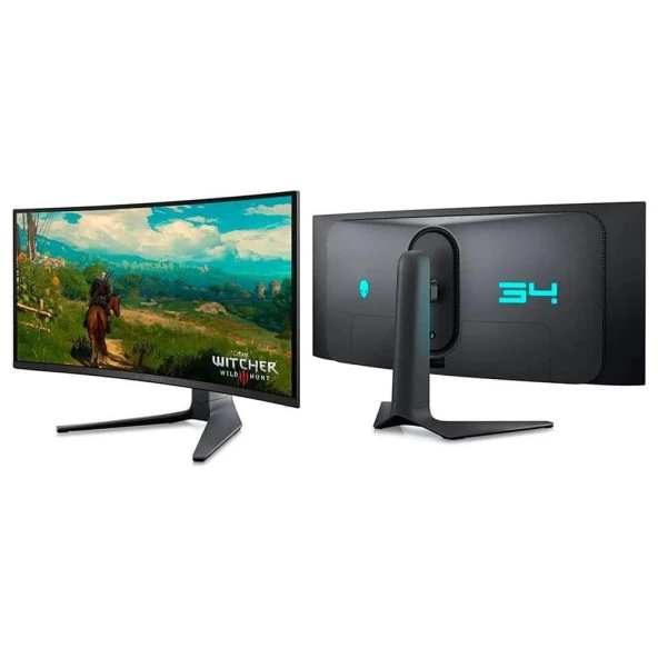 Dell Alıenware Aw3423dwf 34" Curved 0.1Ms 165Hz Qhd Vga Hdmı Monitör - 6