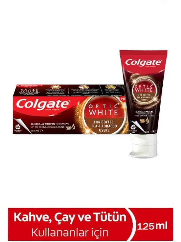 Colgate Diş Macunu 125 ml Çay-Kahve-Sigara