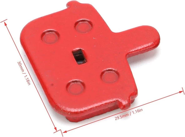 XBYC BLT-1 Elektrikli Scooter Ve Bisiklet Dayanıklı Reçine Metal Disk Fren Balatası - 2