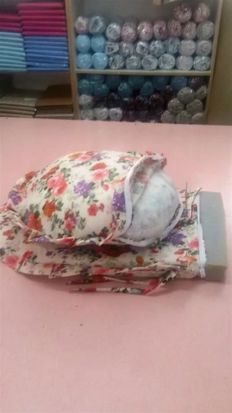 BAMBU MİNDERİ FERMUARLI 5 CM GRİ SÜNGERLİ KIRPINTILI ASTARLI PİLELİ ÜCRETSİZ VE HIZLI KARGO-111 - Resim 5