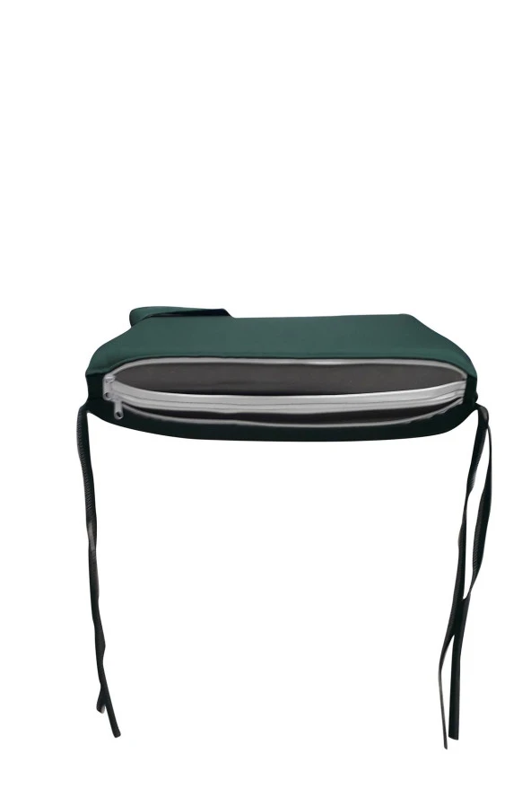 Mi̇rzade 6 Adet Eli̇t Su Geçi̇rmez Yüksek Arkali Mi̇nder-Koyu Yeşi̇l | 6’lı Su Geçirmez Yüksek Arkalı Sandalye Minderi – Fermuarlı - Resim 8