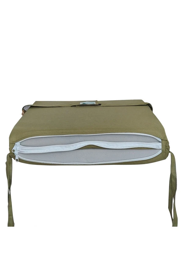 Mi̇rzade 4 Adet Eli̇t Yüksek Arkali Mi̇nder Duck Bezi̇-Çi̇men | 4’lü Elit Yüksek Arkalı Sandalye Minderi – Duck Bezi, Fermuarlı - Resim 5