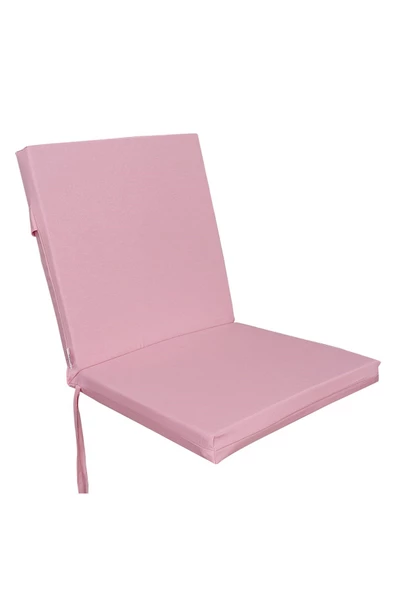 Mi̇rzade 4 Adet Eli̇t Yüksek Arkali Mi̇nder Duck Bezi̇-Eltm Prm Pembe | 4’lü Elit Yüksek Arkalı Sandalye Minderi – Duck Bezi, Fermuarlı - Resim 5