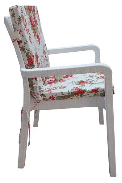 Mi̇rzade 4 Adet Eli̇t Yüksek Arkali Mi̇nder Duck Bezi̇-Eltm-Prm 130267 V1 V4 | 4’lü Elit Yüksek Arkalı Sandalye Minderi – Duck Bezi, Fermuarlı - Resim 3