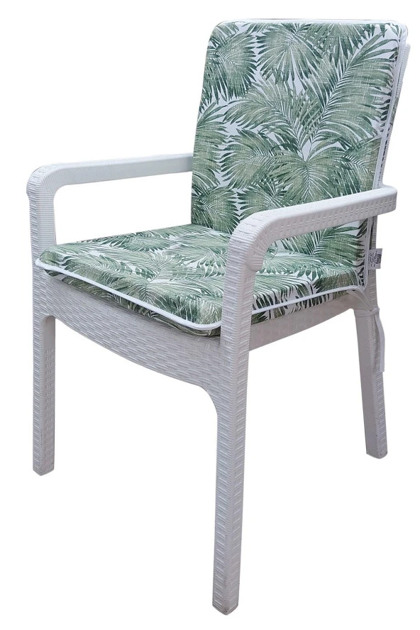 Mi̇rzade 4 Adet Eli̇t Yüksek Arkali Mi̇nder Duck Bezi̇-Eltm Prm 032928 V2 V4 | 4’lü Elit Yüksek Arkalı Sandalye Minderi – Duck Bezi, Fermuarlı - Resim 3