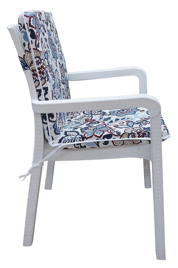 Mi̇rzade 4 Adet Eli̇t Yüksek Arkali Mi̇nder Duck Bezi̇-Eltm Prm 111064 V003 V4 | 4’lü Elit Yüksek Arkalı Sandalye Minderi – Duck Bezi, Fermuarlı - Resim 4